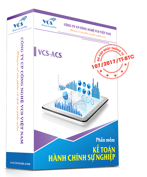 Phần mềm kế toán Hành chính sự nghiệp VCS-ACS